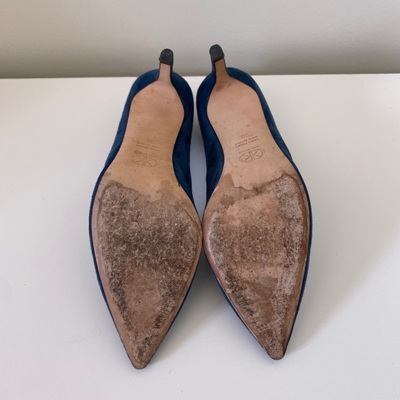 DEE KELLER Turquoise Parker Heels - Picture 10 of 10